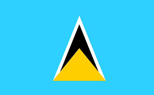 Bandera de Santa Lucía